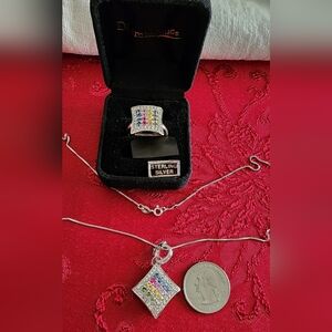 925 Sterling Silver Jewelry Set